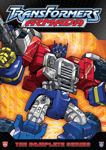 Armada Optimus Prime Transformers Box Art DVD Cover in Joe