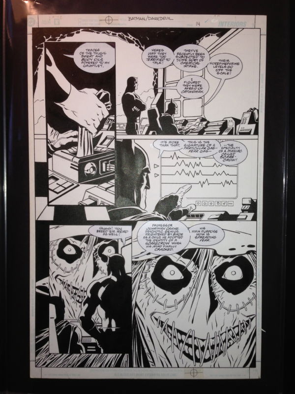 Batman Daredevil, King of New York p. 14, in Frank Giella's Batman Daredevil,  King of New York Comic Art Gallery Room