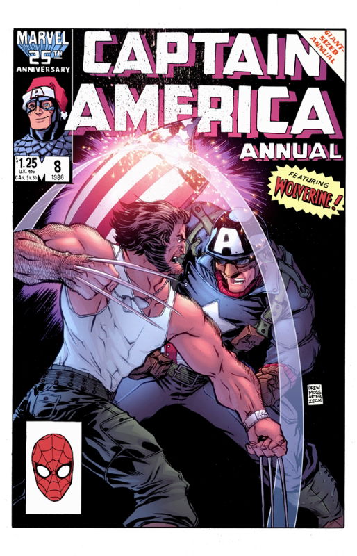 Captain America annual #8, in Drew Moss's Drew's Comic Art