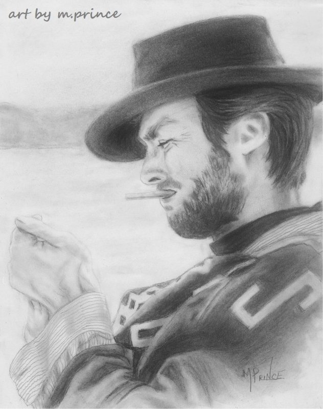 Clint Eastwood Painting ‹ David Dunne Art