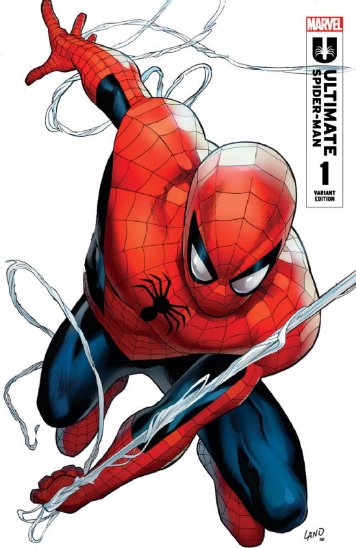 Ultimate SpiderMan (2024) 01 Cover 3rd Printing Variant, in