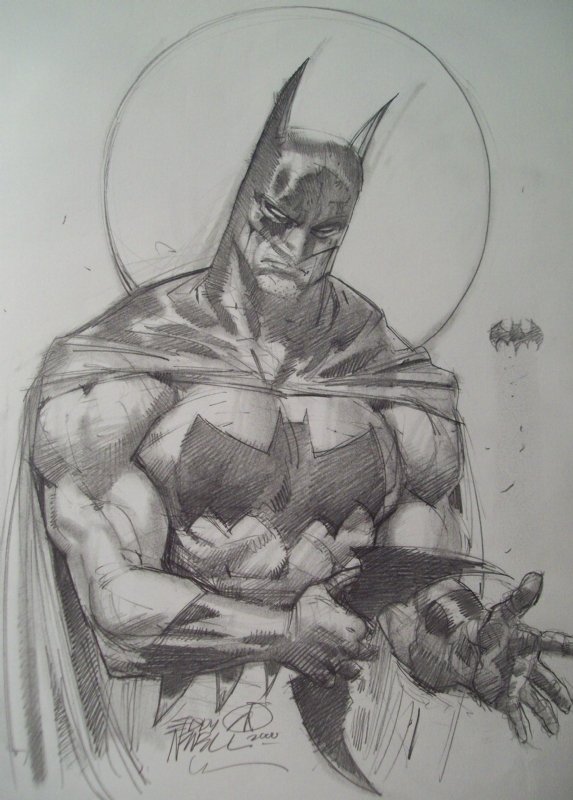 Batman By Eddy Newell In Brian Joness Batman Art Comic Art Gallery Room 9896