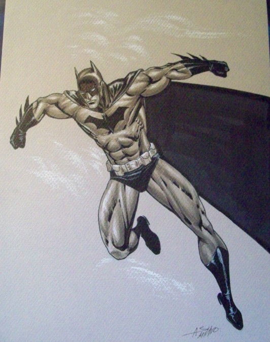 Batman by Andy Smith, in Brian Jones's Batman art Comic Art Gallery Room