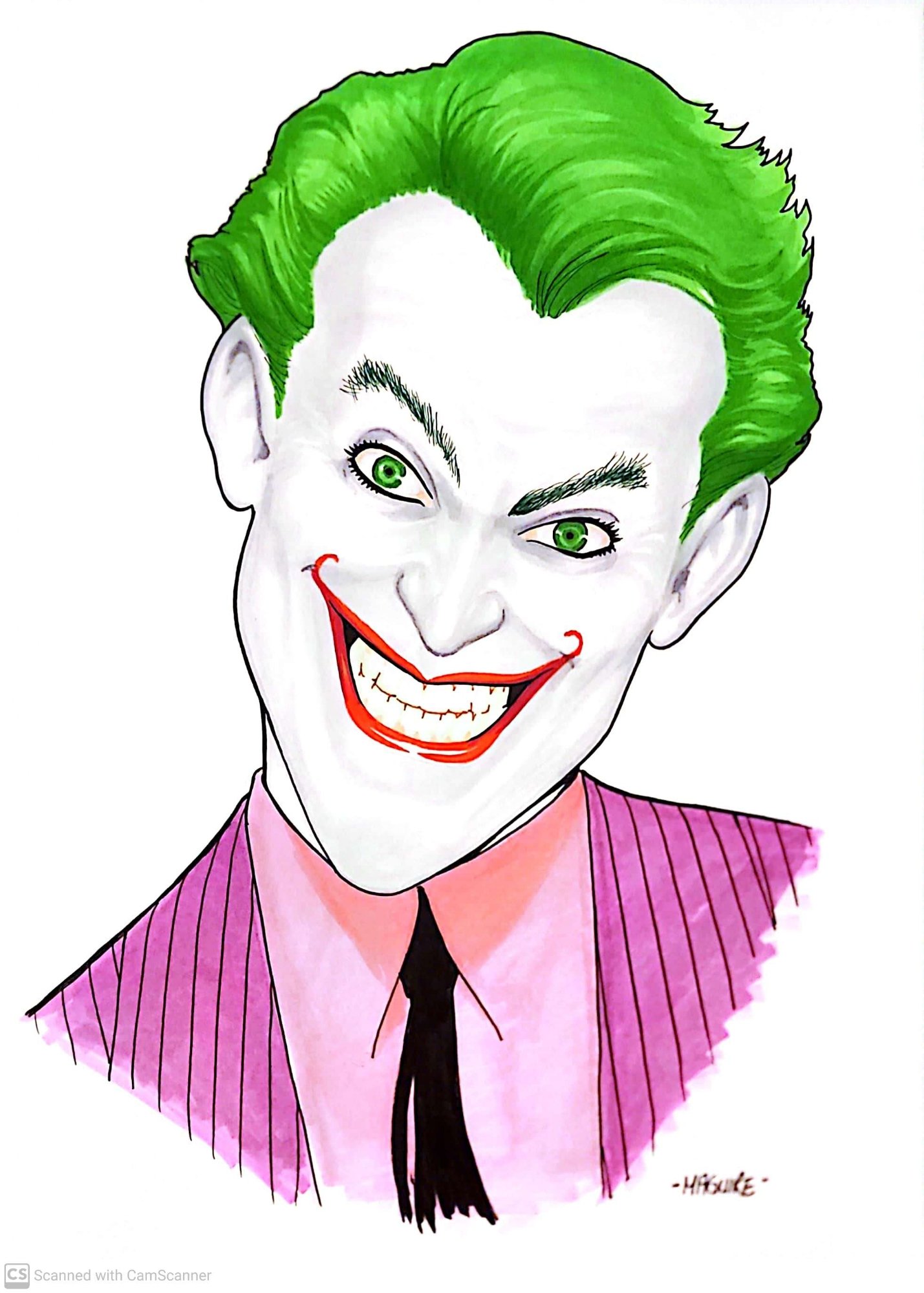 Kevin Maguire Joker, in Brian Jones's FOR SALE! Comic Art Gallery Room