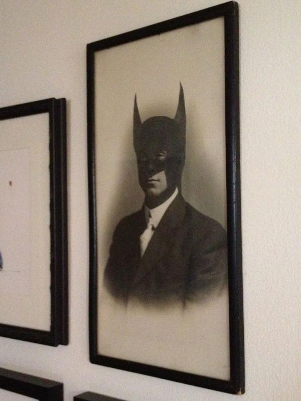 1920s Batman, in Brooklyn Art's . Comic Art Gallery Room