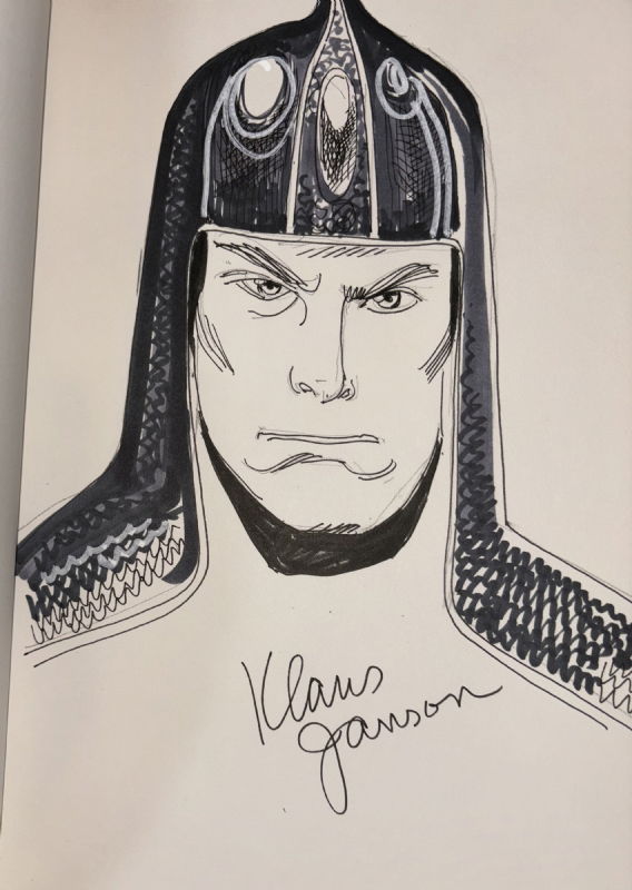 Jansen Prince Valiant, in Ted Lanting's Prince Valiant Sketchbook Comic ...