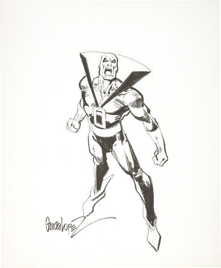 Jose Garcia Lopez Deadman, In Ted Lanting's Ted Lanting Gallery Comic 