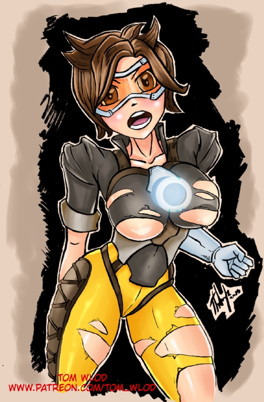 Overwatch hot tracer Tracer/Cosmetics