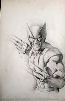 Wolverine by Mark Texeira, in Michael Benham's Remarques Comic Art Gallery  Room