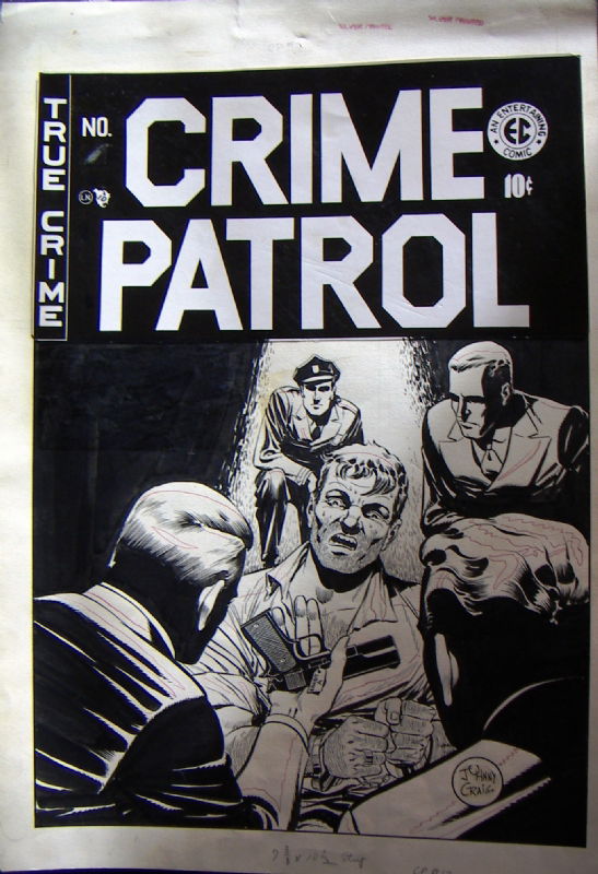 Craig Crime Patrol 12 Cover, in Roman Czubatyj's EC Craig Crime Patrol ...