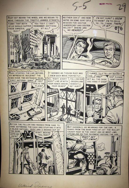 Olesen Weird Science 9 page 5, in Roman Czubatyj's EC Olesen Weird ...