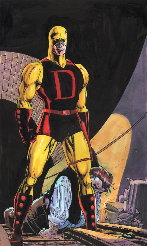 tim sale daredevil yellow