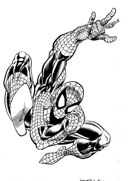 Spider-Man, in Joe Rubinstein's Commissions Comic Art Gallery Room