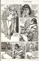 Savage Sword of Conan issue #108 page 43 Comic Art