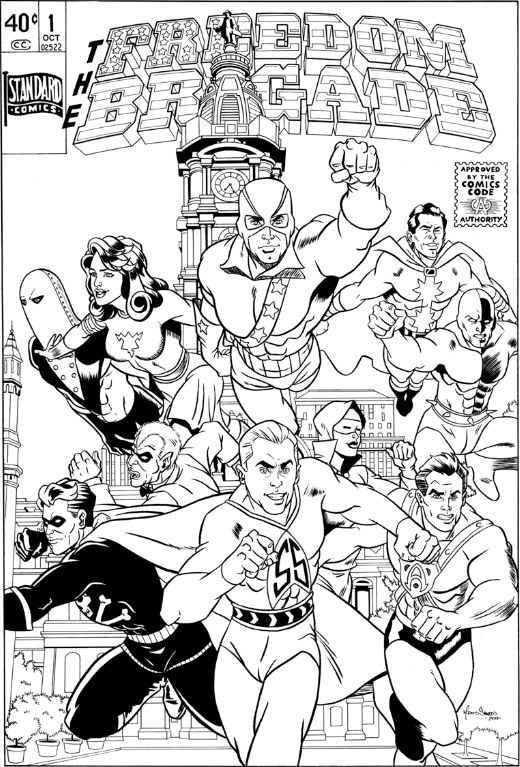 Freedom Brigade #001 - Mark Dos Santos, in Roy Johnson's Setting the ...