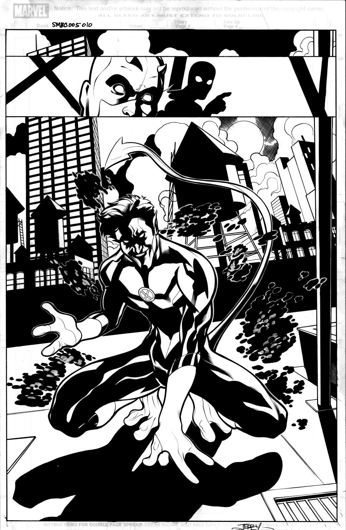 Spider-man   Black Cat: The Evil That Men Do 5 Pg 10, In Dj Johnsen's 