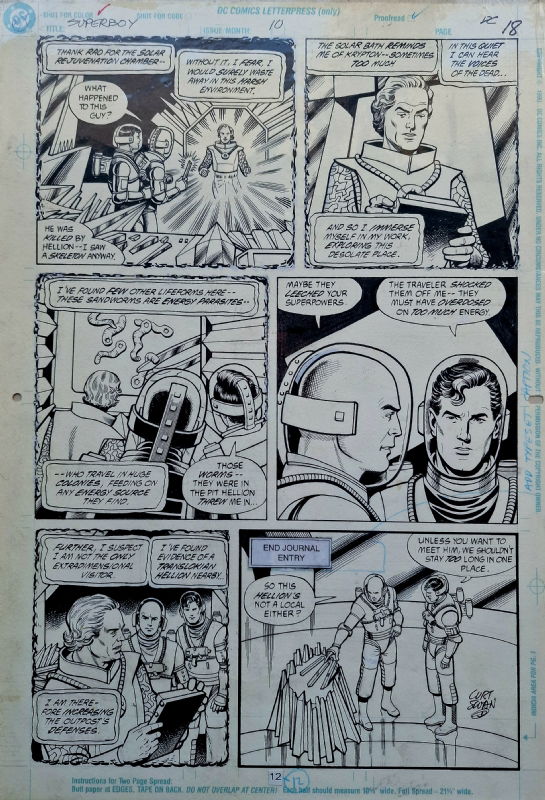 Superboy Vol.2 #10 page 18, in Thomas Vanderstappen's Curt Swan Comic ...