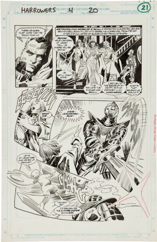 Clive Barker's The Harrowers #4 page 20 (Marvel, 1993), in Thomas ...