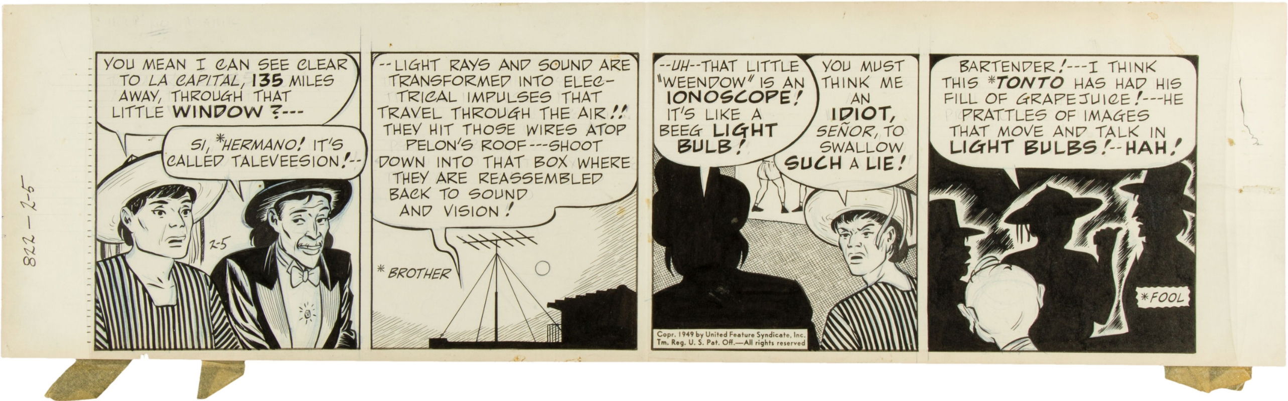 Gordo Daily Comic Strip 2-5-49 (United Feature Syndicate, 1949), in ...