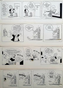 Bill Yates - Professor Phumble Dailies (King Features Syndicate ...