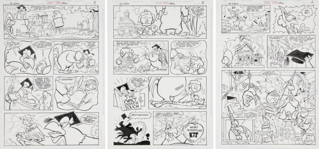 Looney Tunes #13,  Foghorn Leghorn in Mr. Marm  - Page 4-6 (Warner Bros., 1994) Comic Art