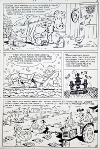 Popeye #E-15  Agri-Business-Natural Resources Careers , page 2 (Charlton, 1972) Comic Art