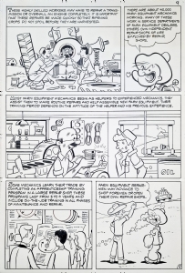 Popeye #E-15  Agri-Business-Natural Resources Careers , page 9 (Charlton, 1972) Comic Art