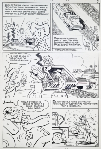 Popeye #E-15  Agri-Business-Natural Resources Careers , page 8 (Charlton, 1972) Comic Art