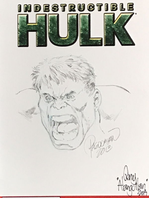 Hulk head sketch by Carlo Pagulayan FOR SALE, in F M's 4 SALE / FOR ...