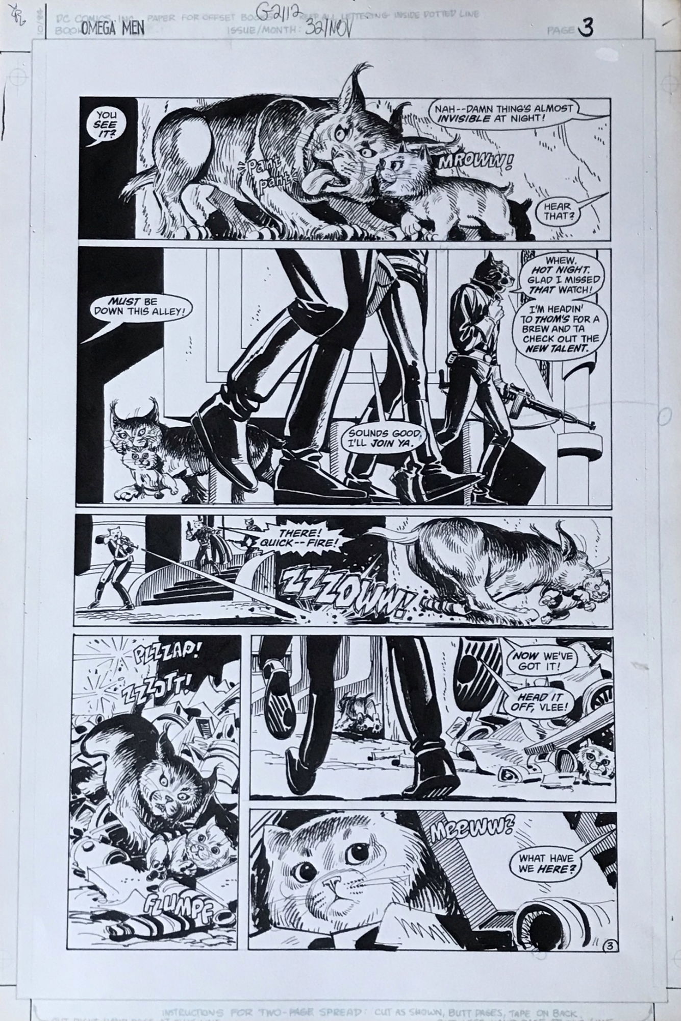 The Omega Men 32 page 3 by Dan Spiegle in F M s SPIEGLE DAN OMEGA