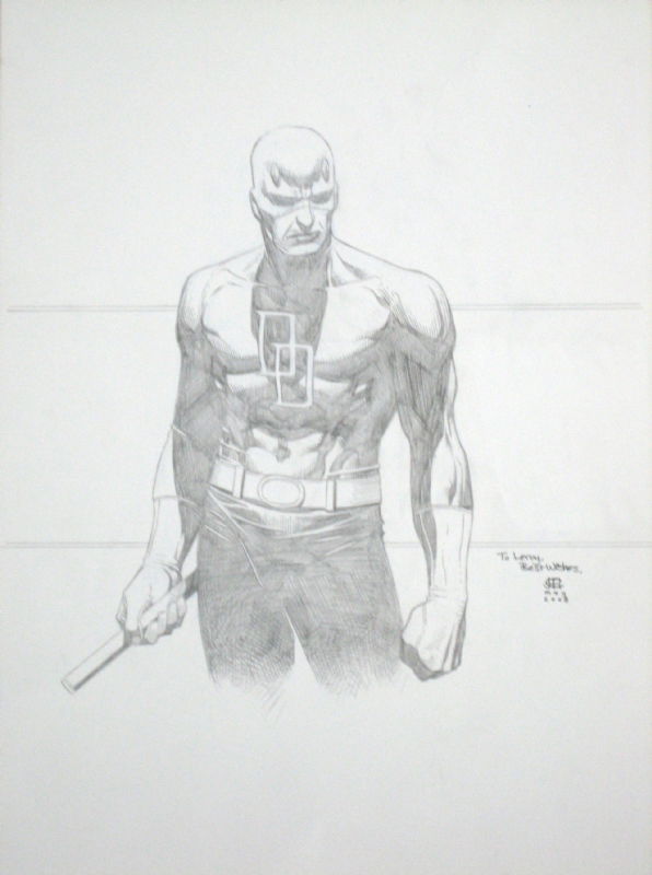 Daredevil by Jim Cheung, in F M's CHEUNG JIM Comic Art Gallery Room