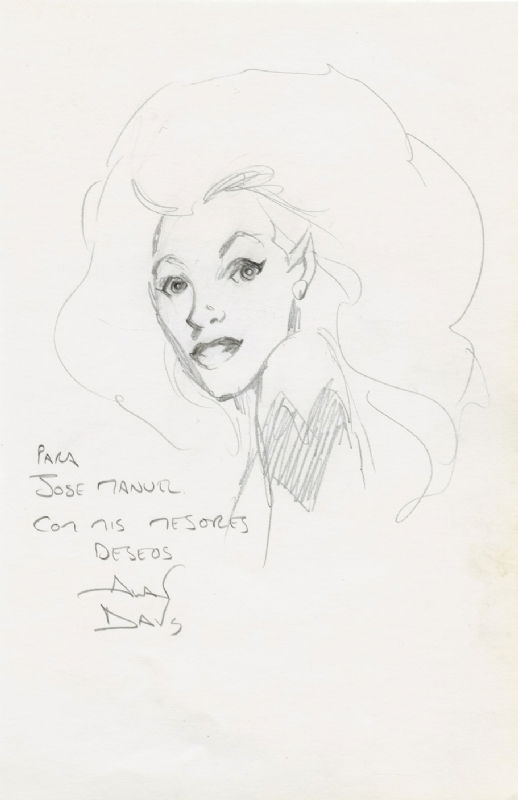 Meggan by Alan Davis SOLD, in F M's STUFF I USED TO OWN Comic Art ...