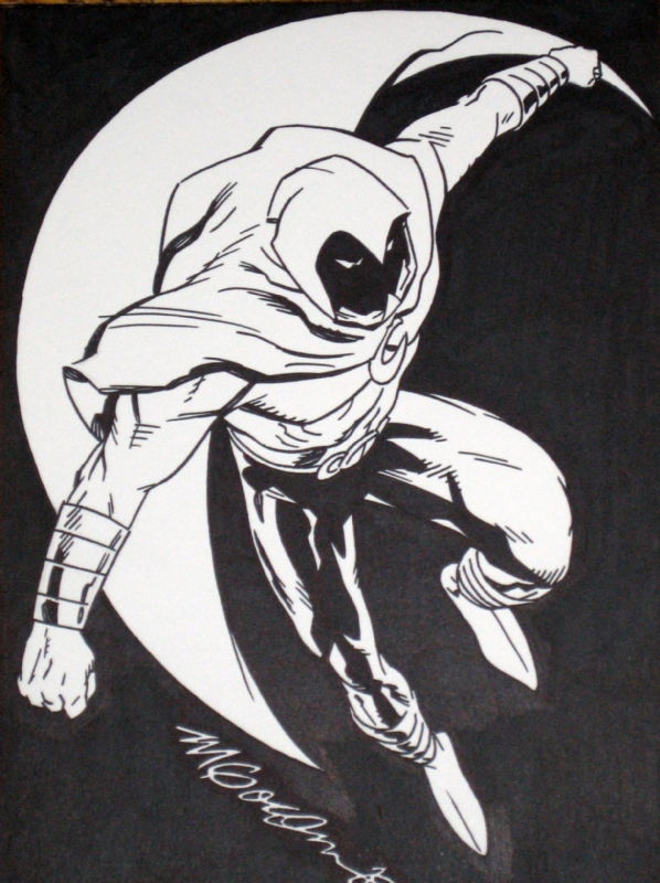 Moon Knight by Michael Golden, in F M's GOLDEN MICHAEL Comic Art ...