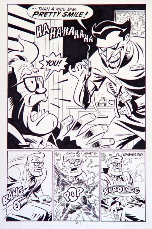 Bruce Timm Batman Adventures Mad Love page 2 , in Alan N's Bruce