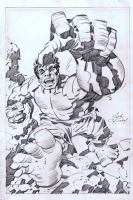 Jack Kirby Classic Hulk Pin Up! Comic Art