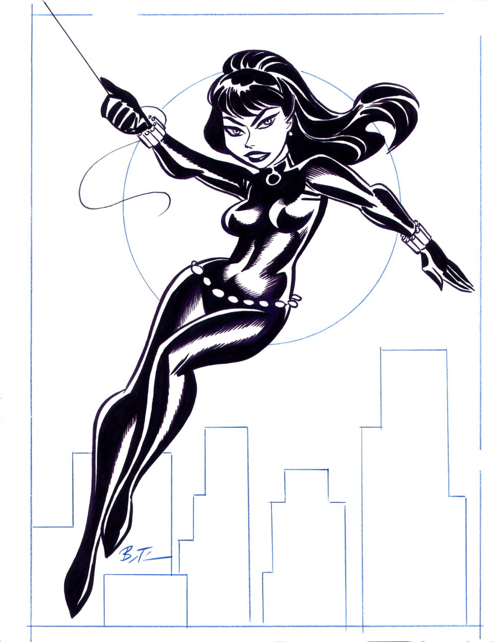 bruce timm black and white