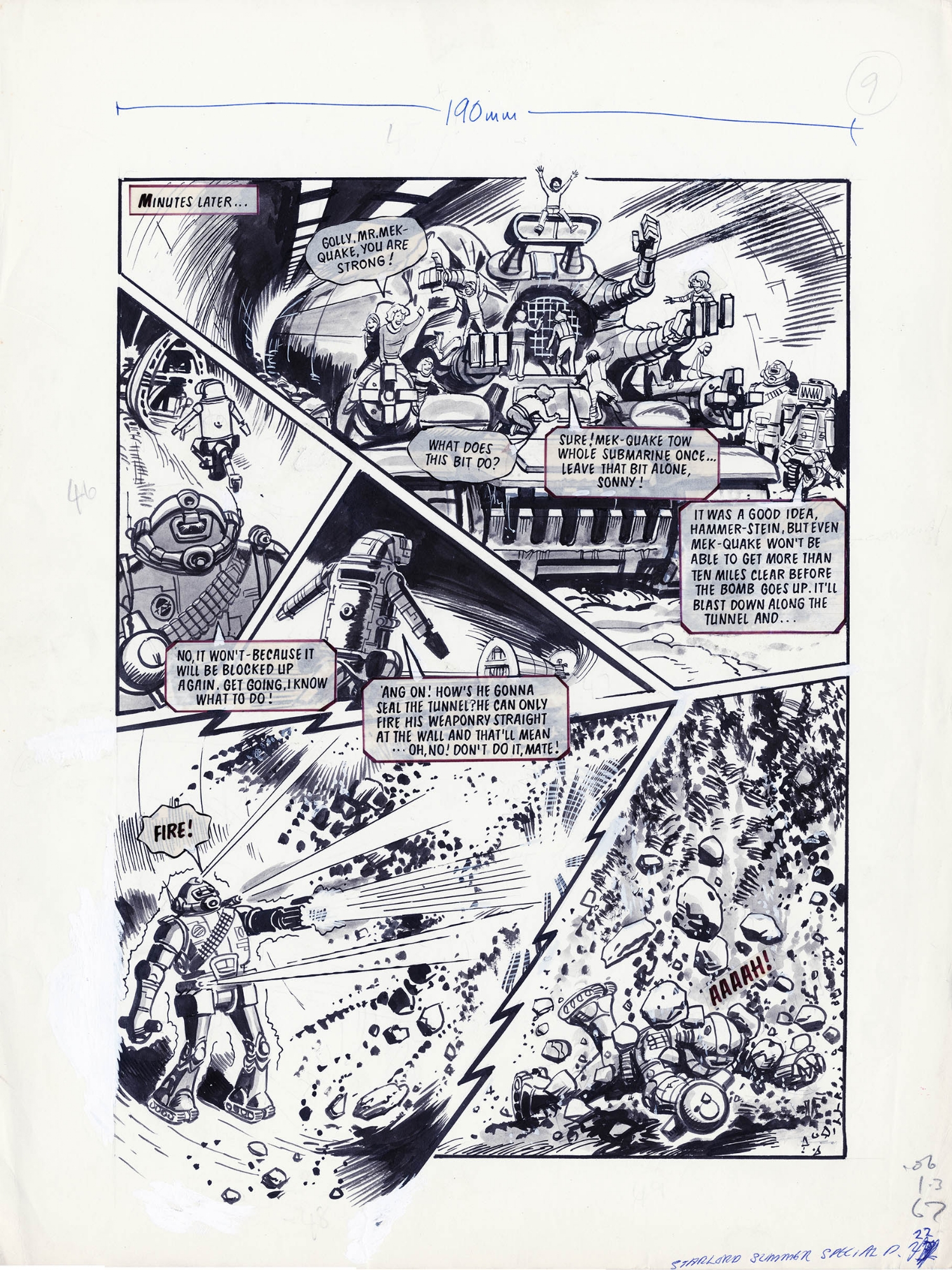 Robusters Starlord Summer Special 1978 Page 9 Geoff Campion