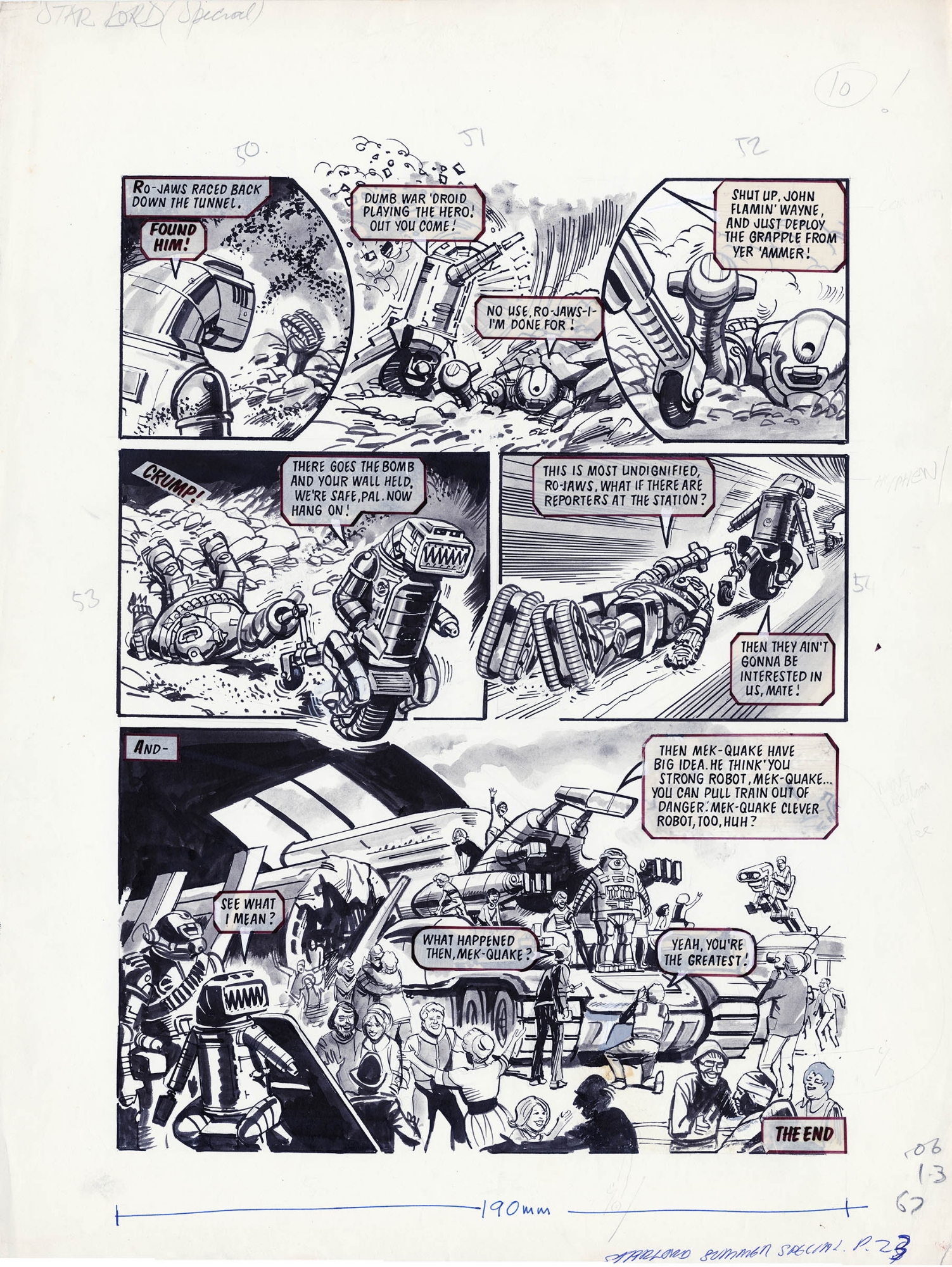 Robusters Starlord Summer Special 1978 Page 10 Geoff Campion