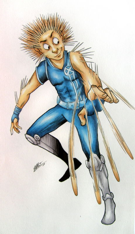 Quill By Cristina Marin In Aurelien Gaillards X Men And Women Comic Art Gallery Room