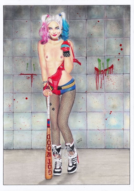 Harley Quinn Suicide Squad Nude.