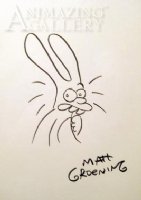Matt Groening, Life In Hell (Bunny)  Comic Art
