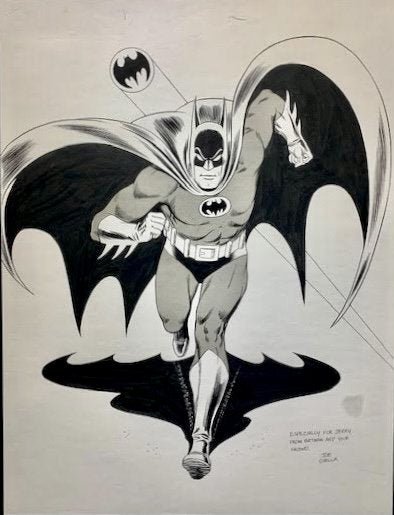 Joe Giella, Original Batman Illustration (DC, c. 1970s - 1980s), in  Animazing Gallery's DC Comics Comic Art Gallery Room