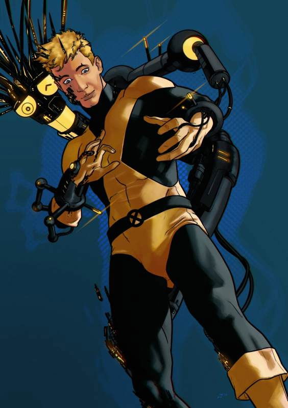 Dima Ivanov Warlock And Cypher In Icon Uks Cypher Warlock And The New Mutants 4 Comic Art