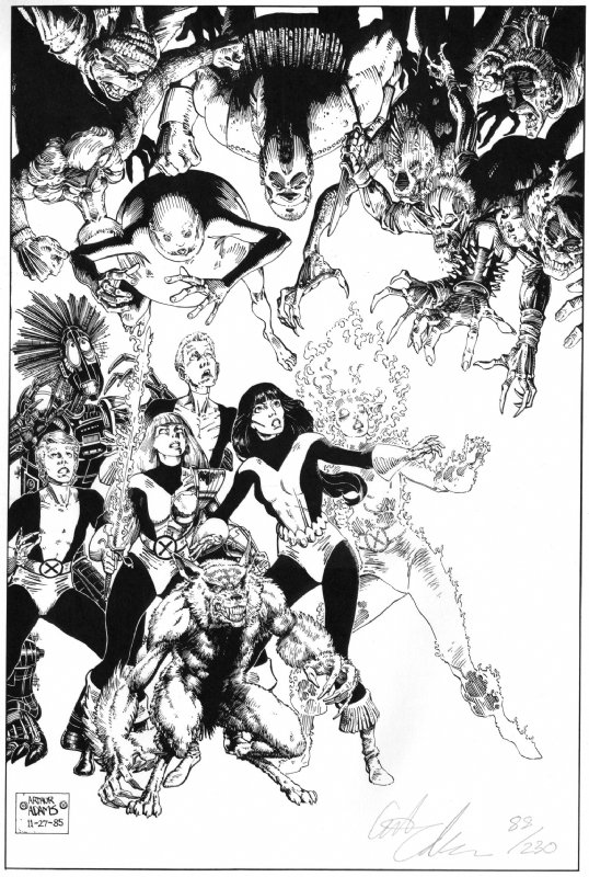 New Mutants #2 1/25 Arthur Adams Warlock Variant
