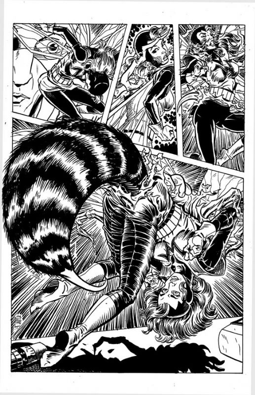 Meugniot Waspmonster 1, in David Kirkpatrick's Wasp - Commissions Comic ...