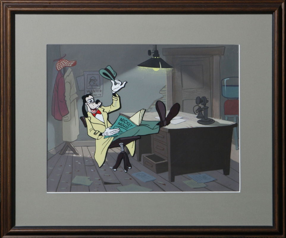 Goofy In How To Be A Detective In Imagine Ifs Animation Comic Art