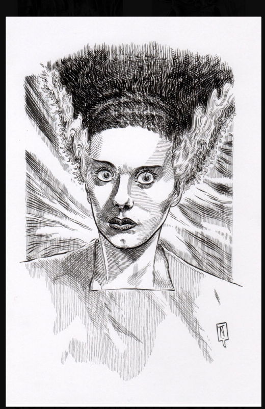 Bride of Frankenstein Commission by Troy Nixey, in T Glister's Always ...