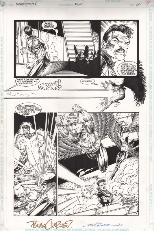 Travis Charest - Darkstars #05 pg 20, in Jon O's Charest, Travis Comic ...