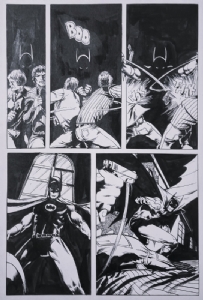Jackson Butch Guice - BATMAN tryout (1979/1980) pg 1 (unpublished), Comic Art