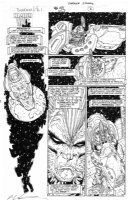 STOLEN - Liefeld - Darker Image 1 page 1 Bloodwulf, Comic Art